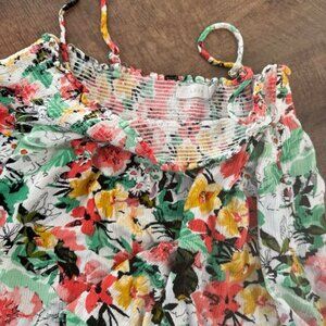 Lush Multicolor Floral Tank Top